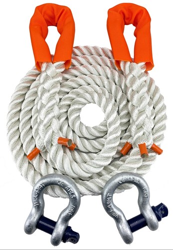Tonne recovery tow - tonne, rope