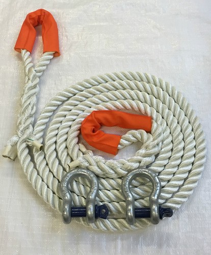 Tonne recovery tow - recovery, rope