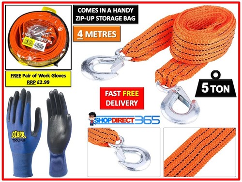 Ton tow towing pull rope - 5,